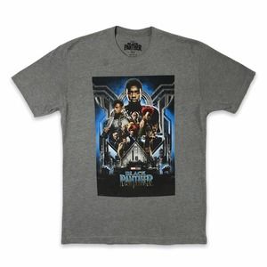 Marvel Comics Black Panther Chadwick Boseman Civil War Shirt Movie promo RARE